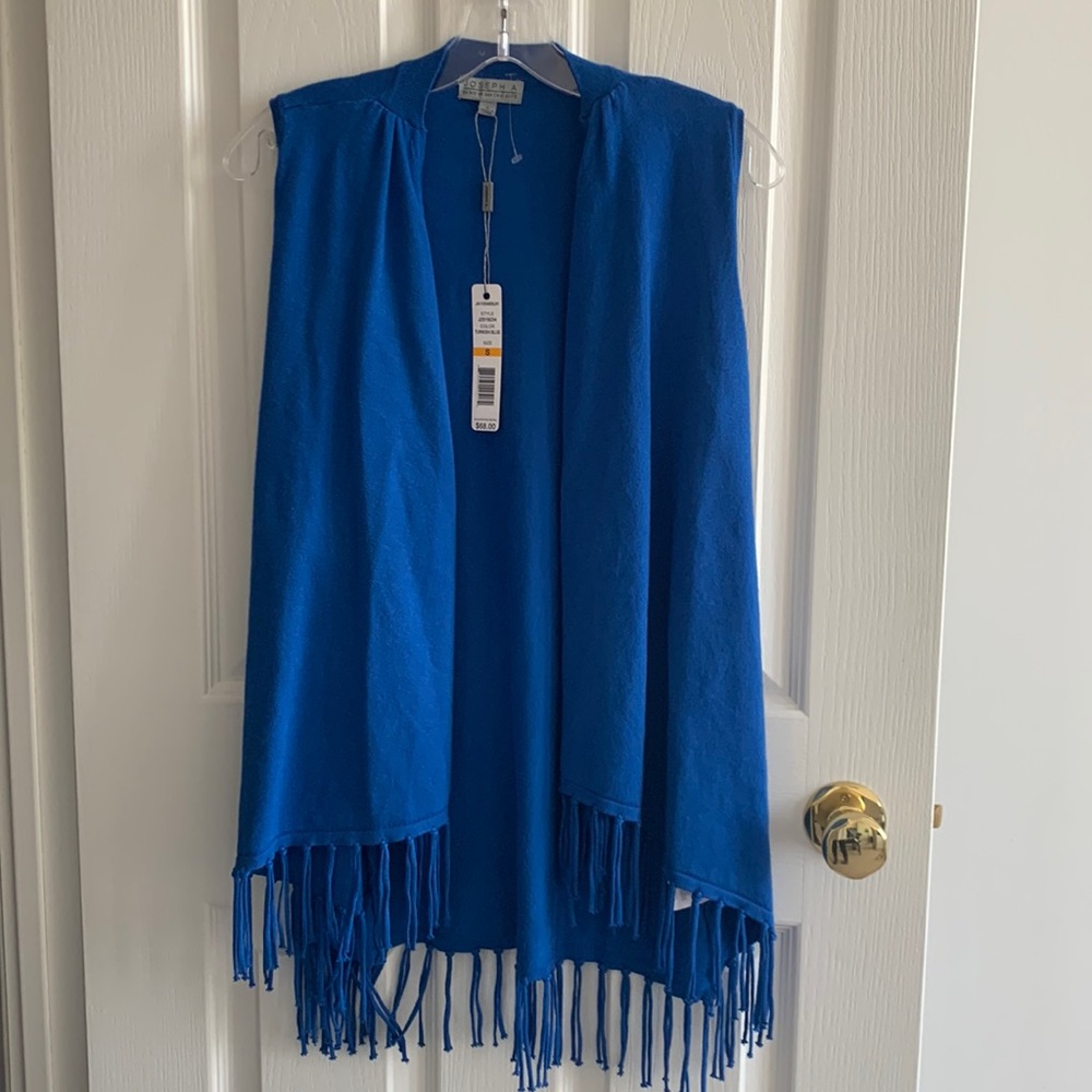 NWT Fringe Joseph A. Cardigan (size S)